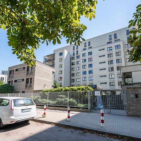 Metro Wilanowska Homely Apartment Warschau Exterior foto